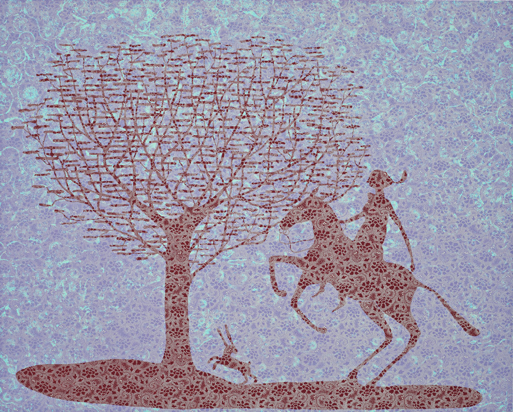 Penguin Classics (The Female Quixote), 74.5 x 90.5 cm, Screenprint, 2012, Edition of 30 <br />Printed and published by The Print Studio, Cambridge